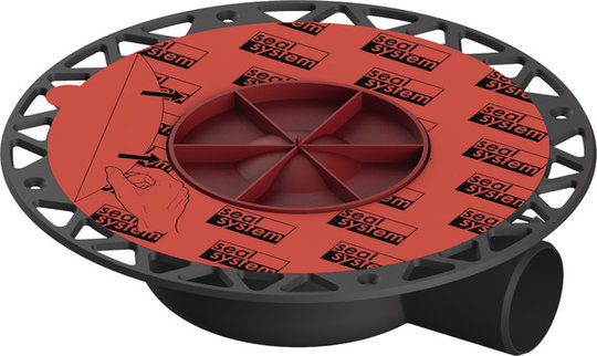 Сифон TECE Drainpoint S DN 50, для террасы, с универсальным фланцем Seal System (3601401) Для дренажных каналов 