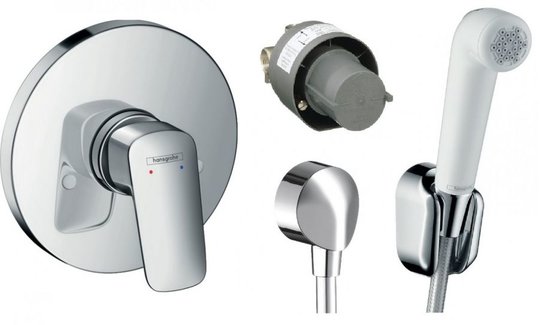 Гігієнічний душ HANSGROHE Logis (3А151218) Гігієнічні душі Хром-білий