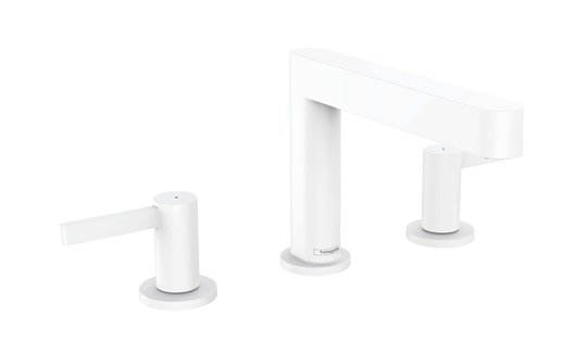 Смеситель для раковины Hansgrohe Finoris 110, белый матовый (76033700) Для раковины Белый матовый
