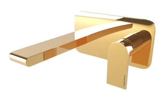 Смеситель для раковины Bugnatese Simple, золото PVD (6643-PO) Для раковины Золото