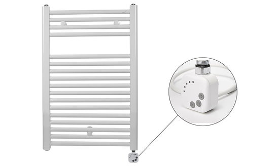  Электрический полотенцесушитель Zehnder Virando 500х786 мм белый (AB-080-050-9016-HEC-SC) ZehnderVirando 