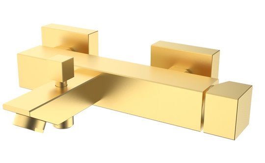 Змішувач для ванни GRB Kala, золото матове PVD (60224688) Для ванни, Для душа Золото, Золото матове