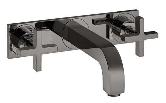 Смеситель для раковины Axor Citterio, Polished Black Chrome (39144330) Для раковины Черный