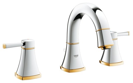 Смеситель для раковины Grohe Grandera (20417IG0) Для раковины Хром-золото