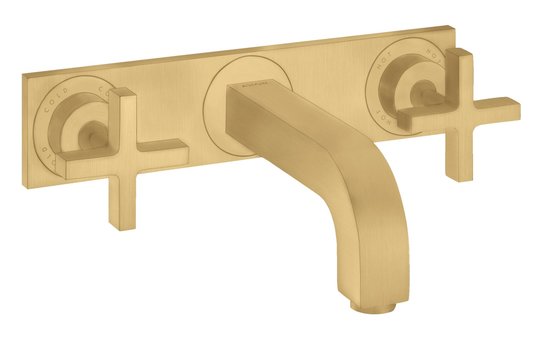 Змішувач для раковини Axor Citterio, Brushed Gold Optic (39144250) Для раковини Золото