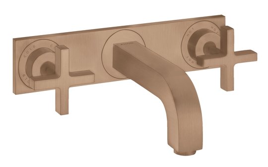 Змішувач для раковини Axor Citterio, Brushed Red Gold (39144310) Для раковини Червоне золото