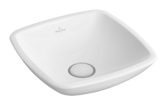 Керамическая раковина Villeroy&Boch Loop & Friends CeramicPlus (514901R1) На столешницу Квадратные, Раковины-чаши