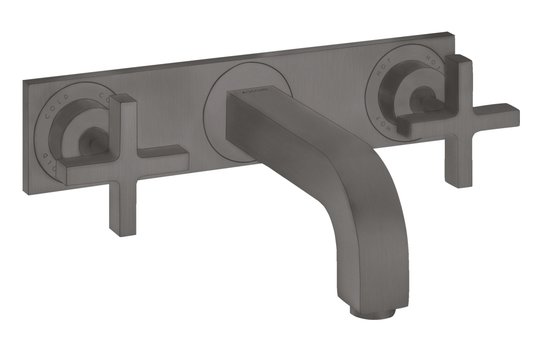 Смеситель для раковины Axor Citterio, Brushed Black Chrome (39144340) Для раковины Черный