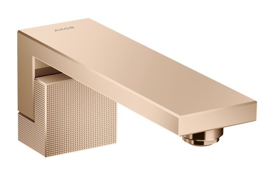  Виливши для ванни Axor Edge diamond cut, Polished Red Gold (46411300) AxorEdge 