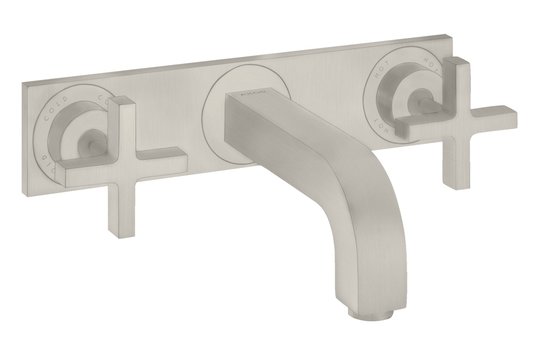 Змішувач для раковини Axor Citterio, Stainless Steel Optic (39144800) Для раковини Нерж. сталь