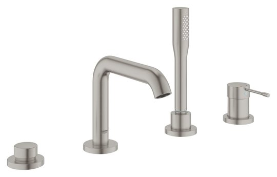 Змішувач для ванни Grohe Essence New (19578dc1) Для ванни Нерж. сталь