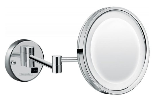 Косметическое зеркало с подсветкой Hansgrohe Logis Universal (73560000) Косметические зеркала Hansgrohe