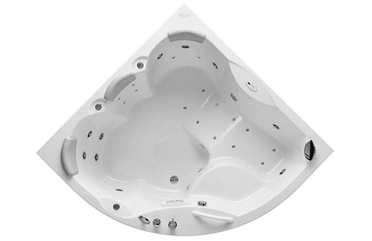 Ванна акриловая Kolpa San Gaia 160x160 White (3838987 576969) Kolpa San Угловые симметричные