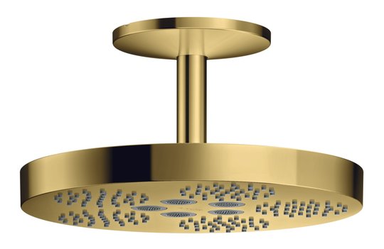 Верхній душ Axor One 280 мм 1jet, Polished Gold Optic (48493990) Верхні душі Золото