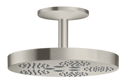 Верхній душ Axor One 280 мм 1jet, Stainless Steel Optic (48493800) Верхні душі Нерж. сталь