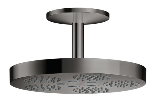 Верхний душ Axor One 280 мм 1jet, Polished Black Chrome (48493330) Верхние души Хром-черный