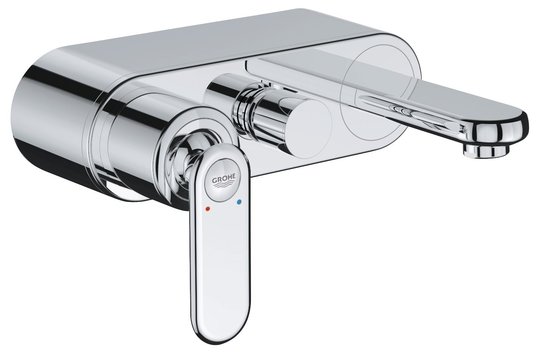 Змішувач одноважільний Grohe Veris (32195000) Для ванни Хром