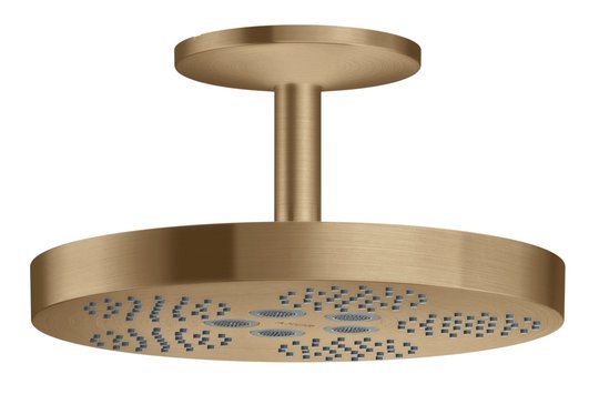 Верхний душ Axor One 280 мм 1jet, Brushed Bronze (48493140) Верхние души Бронза