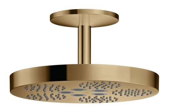 Верхний душ Axor One 280 мм 1jet, Polished Bronze (48493130) Верхние души Бронза