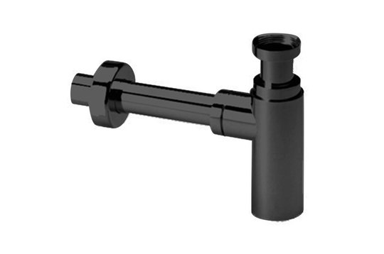Сифон для раковин Fantini Aboutwater AA / 27, Matt Gun Metal PVD (91 P5 9234) Для біде, Для раковин Повний комплект