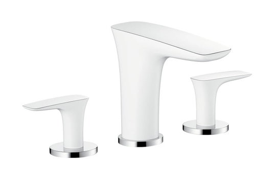 Змішувач для раковини Hansgrohe PuraVida (15073400) Для раковини Білий