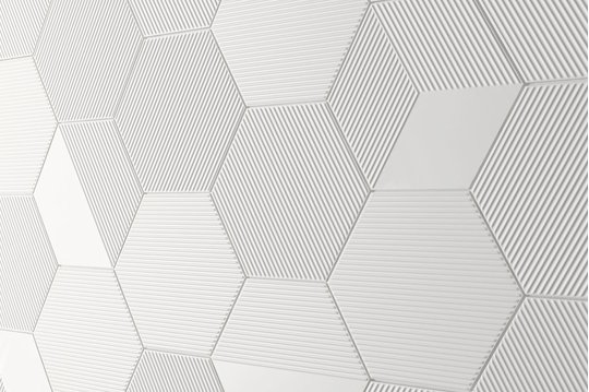 Плитка Wow Subway Lab Mini Hexa Canale Pearl Gloss 15*17 (101191) Для кухни, Для общественных помещений, Для жилых помещений, Для ванной