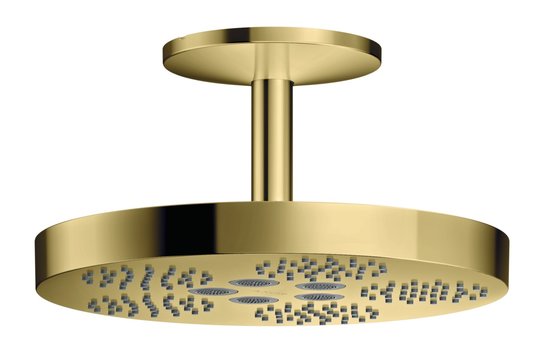 Верхний душ Axor One 280 мм 1jet, Polished Brass (48493930) Верхние души Латунь