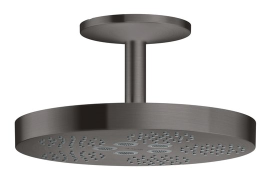 Верхний душ Axor One 280 мм 1jet, Brushed Black Chrome (48493340) Верхние души Хром-черный