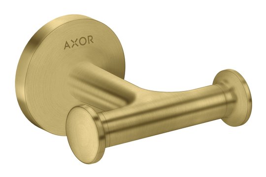 Крючок для халатов и полотенец Axor Universal Circular, Brushed Brass (42812950) Крючки для халатов и полотенец Axor