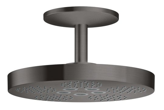 Верхний душ Axor One 280 мм 2jet, Brushed Black Chrome (48494340) Верхние души Хром-черный
