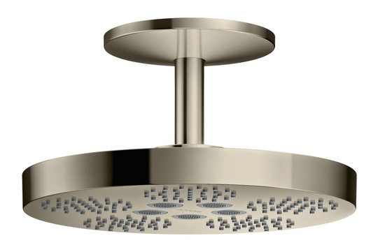 Верхний душ Axor One 280 мм 2jet, Polished Nickel (48494830) Верхние души Никель