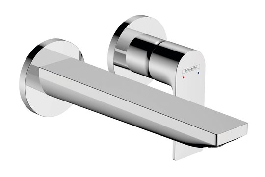 Настенный смеситель для раковины Hansgrohe Rebris Е, хром (72568000) Для раковины Хром