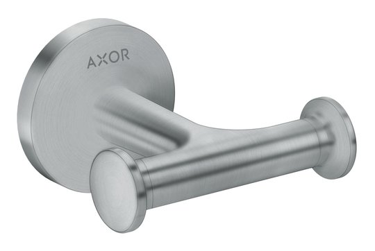 Крючок для халатов и полотенец Axor Universal Circular, Brushed Chrome (42812260) Крючки для халатов и полотенец Axor