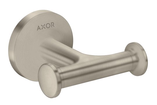 Крючок для халатов и полотенец Axor Universal Circular, Brushed Nickel (42812820) Крючки для халатов и полотенец Axor