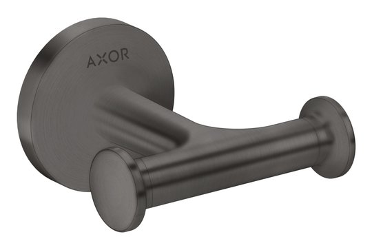 Крючок для халатов и полотенец Axor Universal Circular, Brushed Black Chrome (42812340) Крючки для халатов и полотенец Axor
