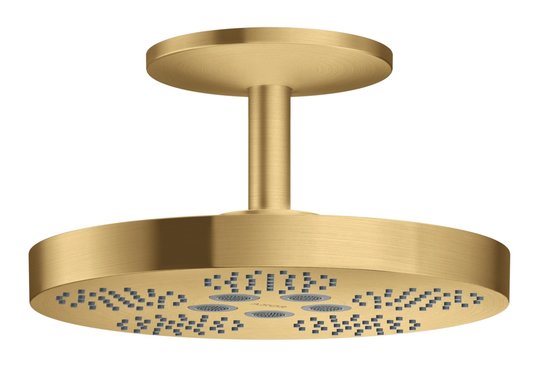 Верхний душ Axor One 280 мм 2jet, Brushed Gold Optic (48494250) Верхние души Золото