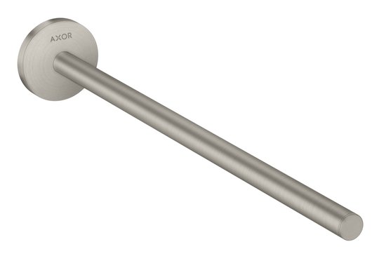 Полотенцедержатель Axor Universal Circular, Stainless Steel Optic (42826800) Полотенцедержателі Axor
