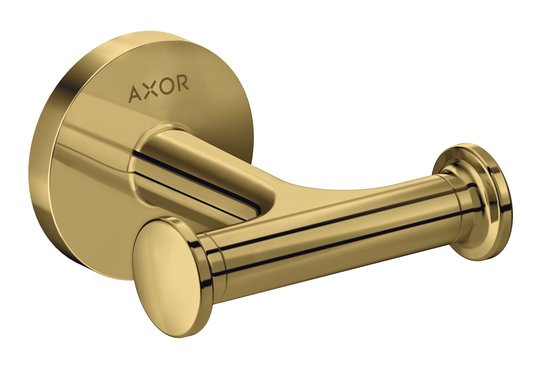 Гачок для халатів і рушників Axor Universal Circular, Polished Gold Optic (42812990) Гачки для халатів, рушників Axor