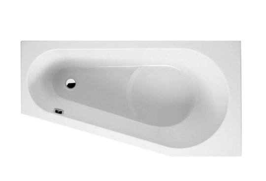 Ванна акриловая Riho Delta Left Plug & Play 160x80 (B069007005) Riho Угловые асимметричные