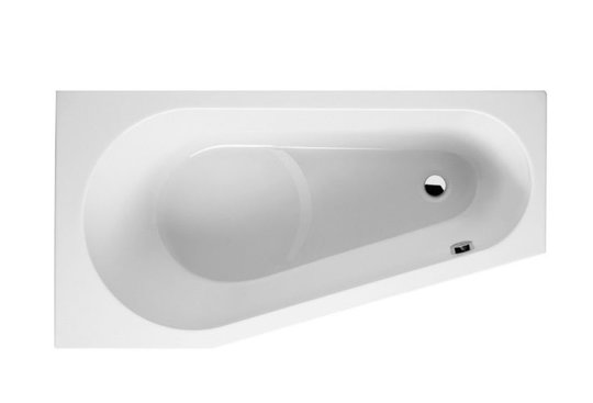 Ванна акриловая Riho Delta Right Plug & Play 150x80 (B066007005) Riho Угловые асимметричные