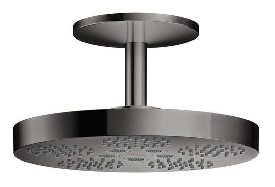 Верхний душ Axor One 280 мм 2jet, Polished Black Chrome (48494330) Верхние души Хром-черный