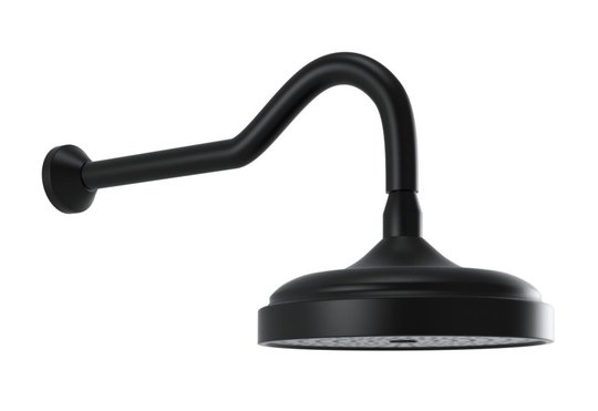 Верхний душ Bugnatese Oxford, черный матовый (89116-NE) Верхние души Черный, Черный матовый