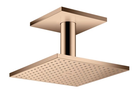 Верхний душ Axor MyEdition 250х250 мм, Polished Red Gold (35308300) Верхние души Красное золото