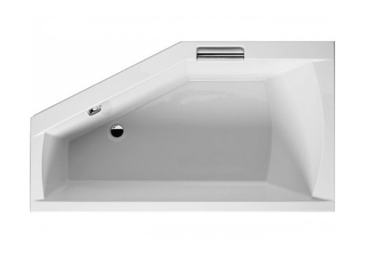 Ванна акриловая Riho Geta Right Plug & Play 160x90 (B029008005) Riho Угловые асимметричные