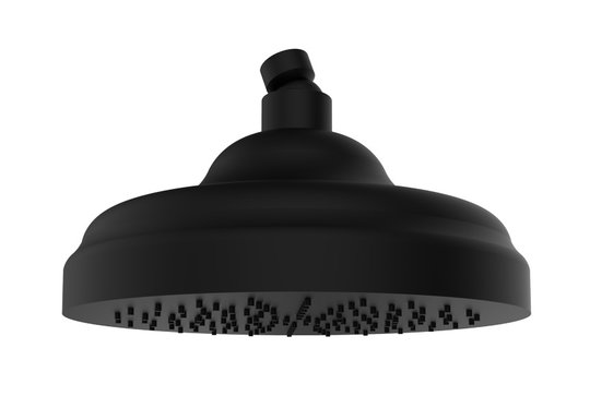 Верхний душ GRB Showerheads 1866, черный матовый (058291) Верхние души Черный, Черный матовый