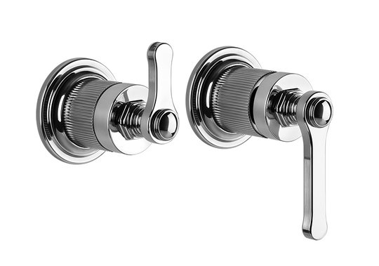 Смеситель скрытого монтажа Gessi Venti20 (65038-031) Для ванны, Для душа Хром