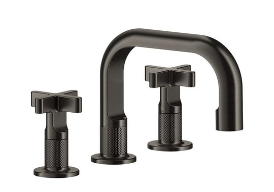 Змішувач для раковини Gessi Inciso+ (58112-031) Для раковини Бронза, Хром