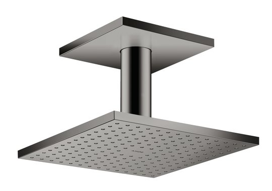 Верхний душ Axor MyEdition 250х250 мм, Polished Black Chrome (35308330) Верхние души Черный глянцевый 