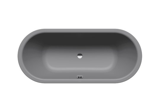 Ванна стальная Kaldewei CLASSIC DUO OVAL 111 180x80 oyster grey matt (291200010727) Kaldewei Овальные