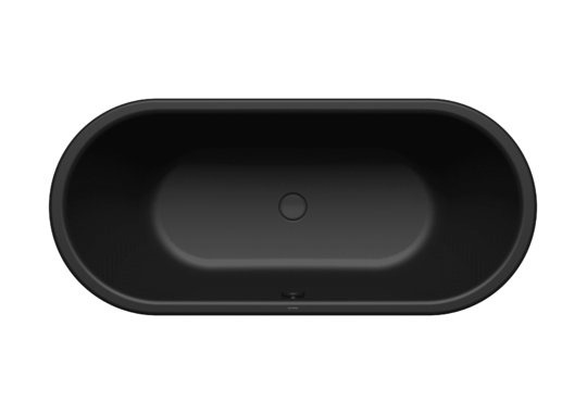 Ванна стальная Kaldewei CENTRO DUO OVAL С ОБЛИЦОВОЧНЫМИ ПАНЕЛЯМИ 128-7 180x80 city-anthracite matt (282848050716) Kaldewei Овальные